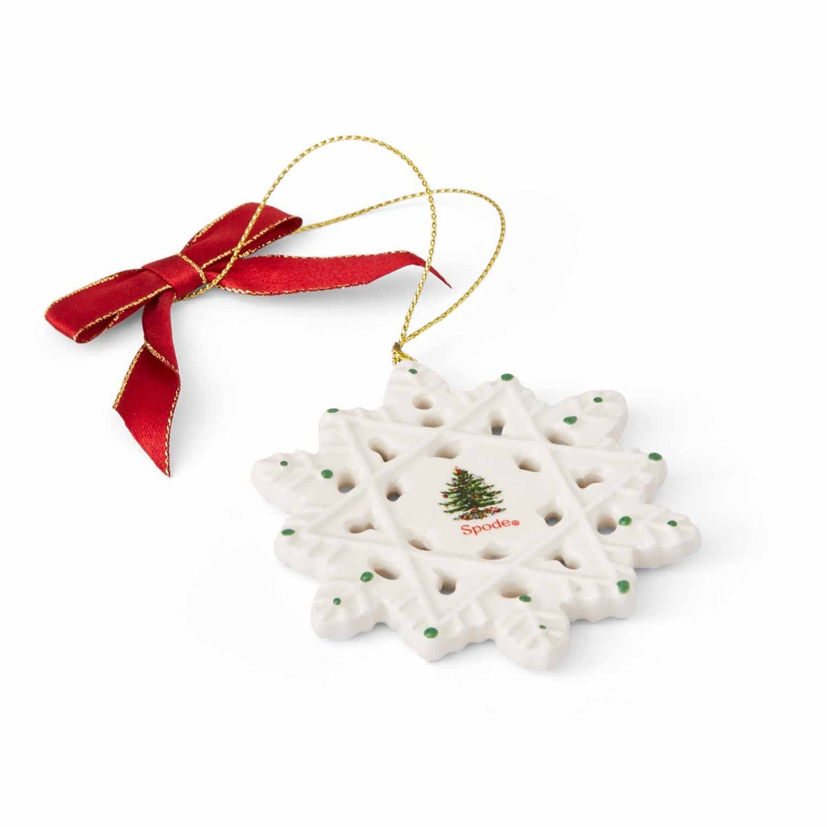 Christmas Tree Snowflake Decoration