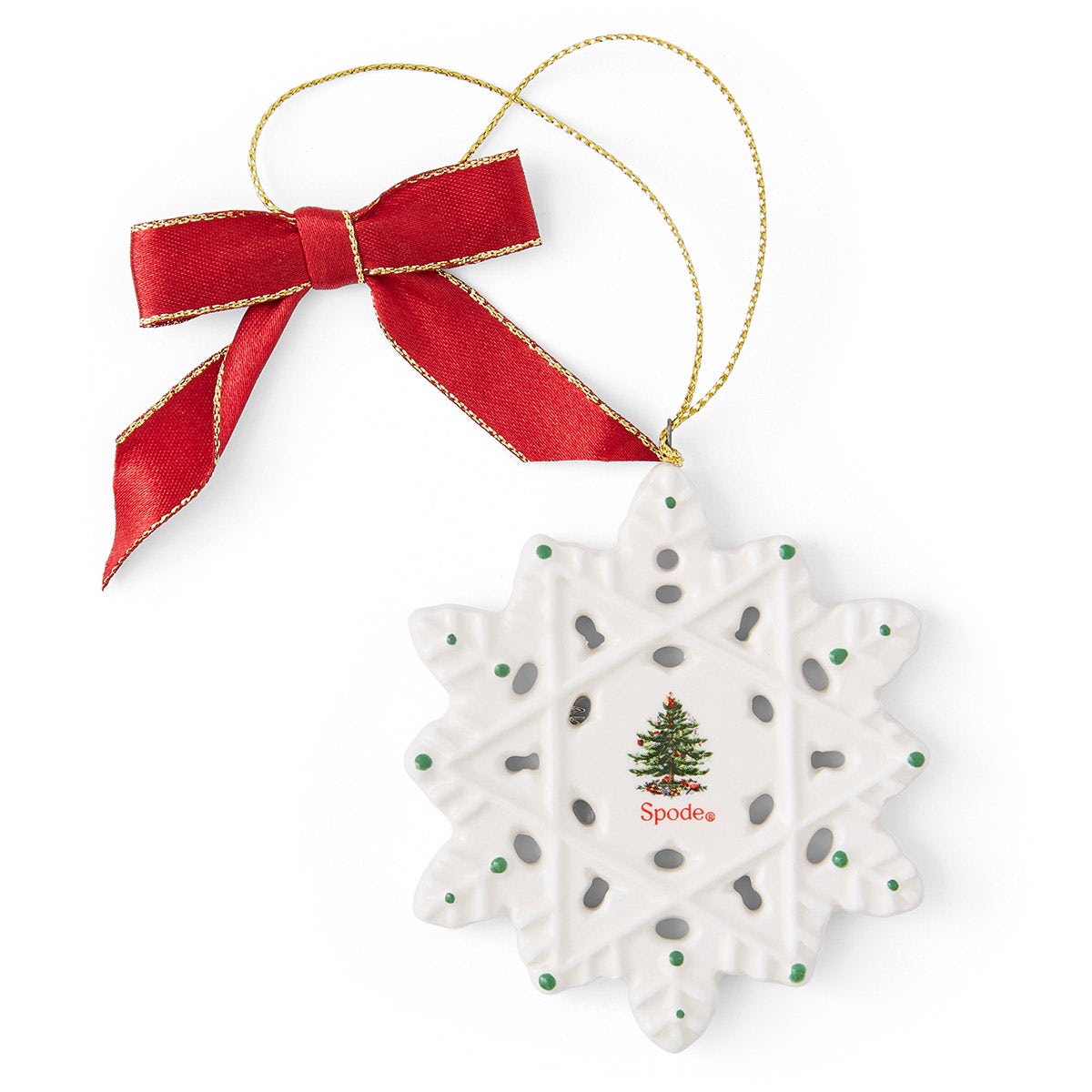 Christmas Tree Snowflake Decoration
