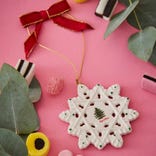 Christmas Tree Snowflake Decoration