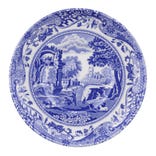 SPARE PART Coffee Saucer ONLY - Blue Italian