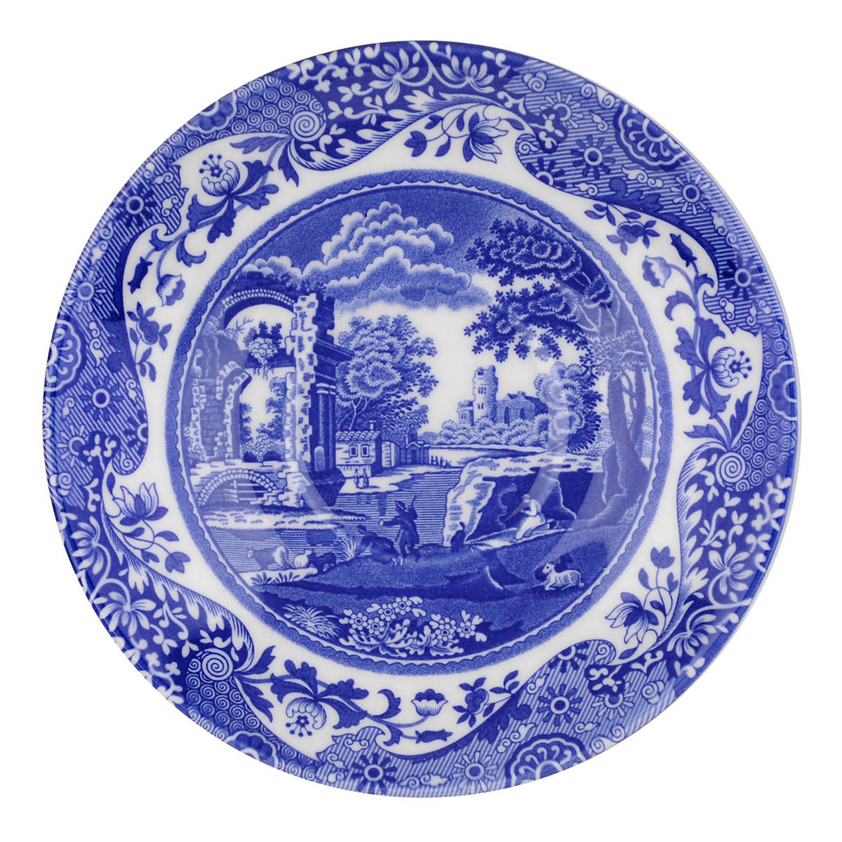 SPARE PART Blue Italian Breakfast Cup Saucer ONLY 