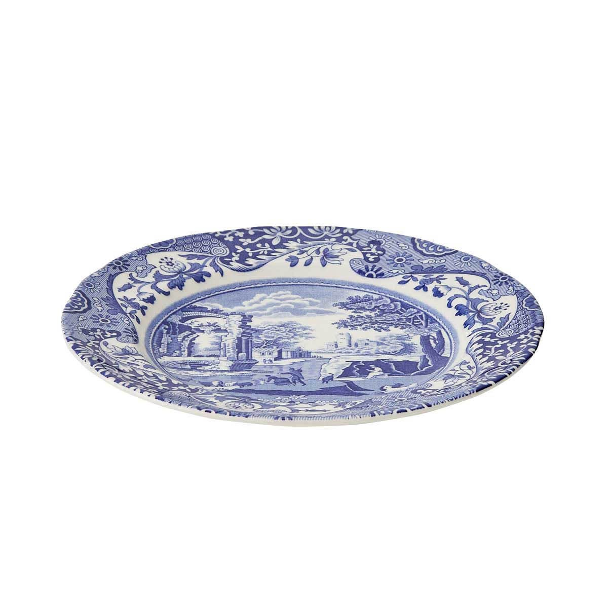 Blue Italian Set of 4 Side Plates