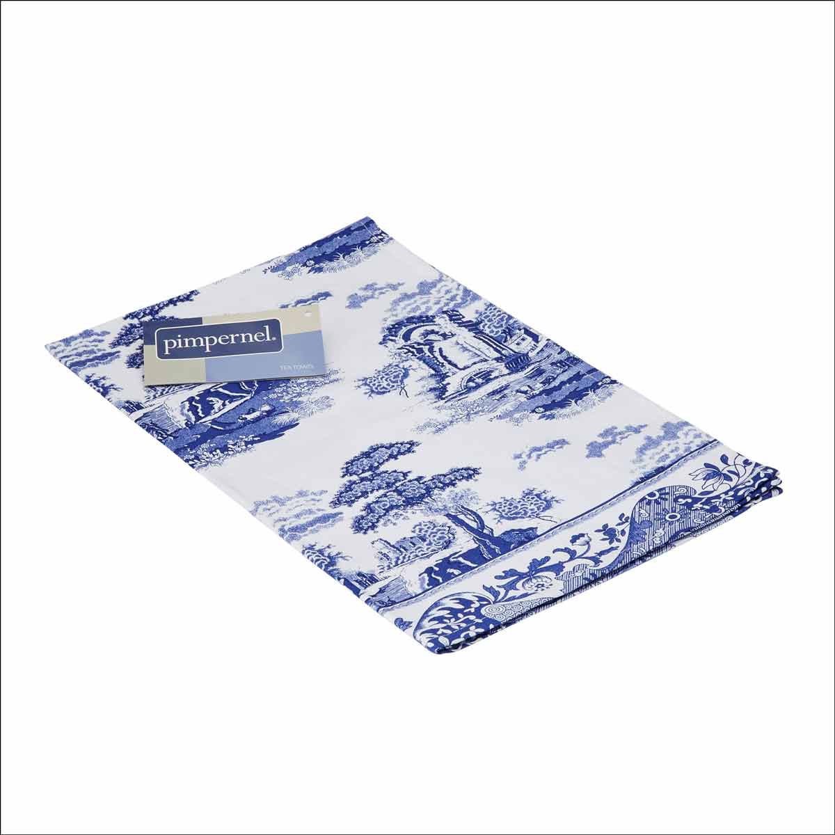 Pimpernel Blue Italian Tea Towel