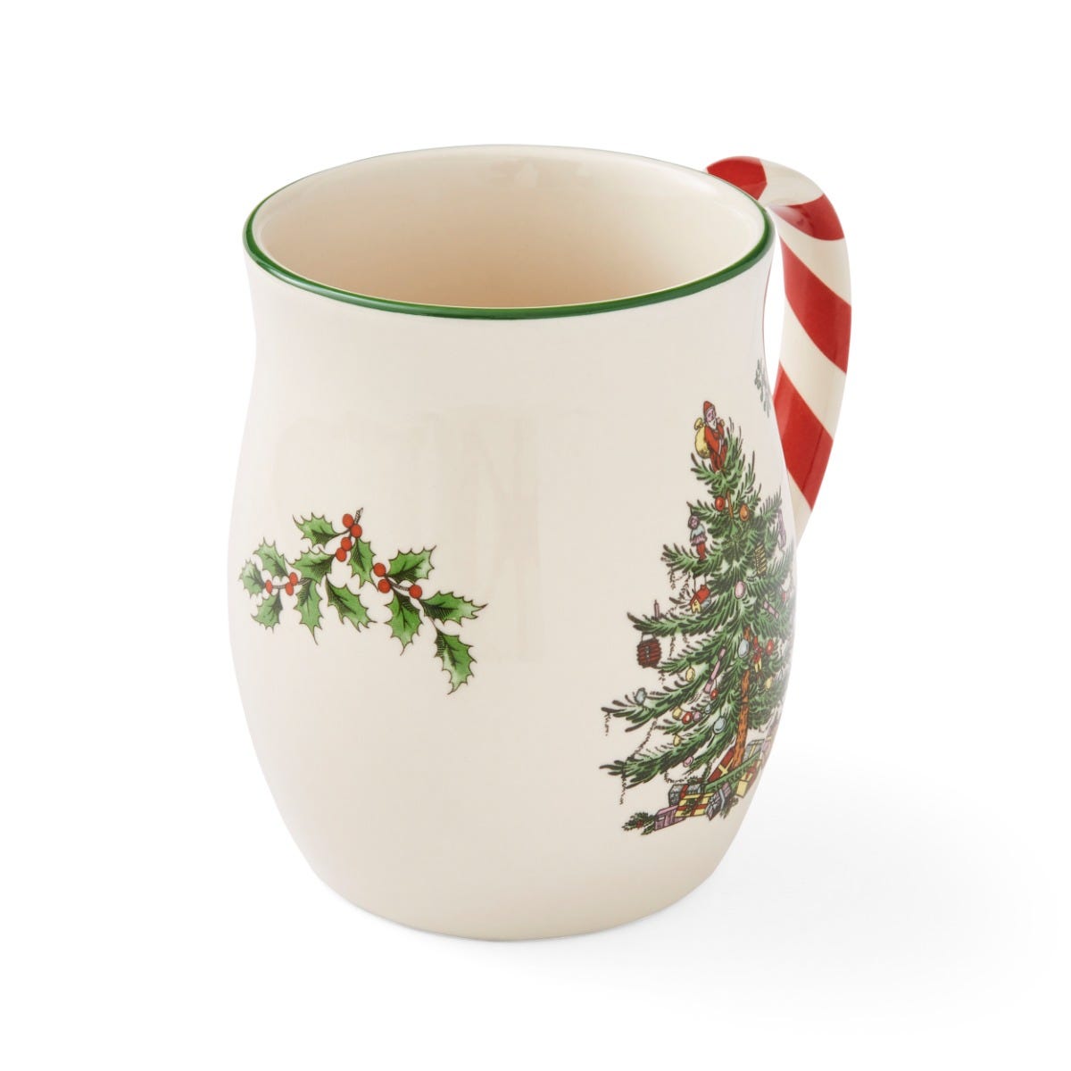 Christmas Tree Set of 2 Candy Cane Mugs