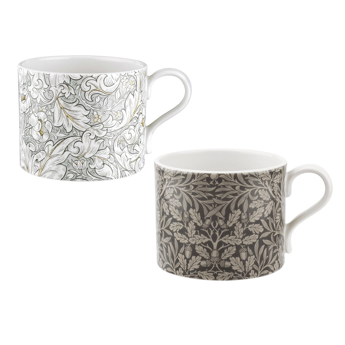Pure Morris Bachelors & Acorn Set of 2 Mugs