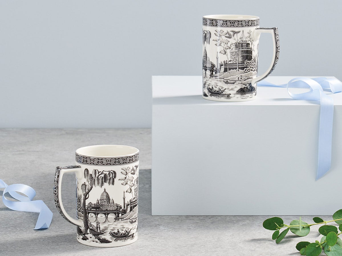 Heritage Rome Set of 4 Mugs