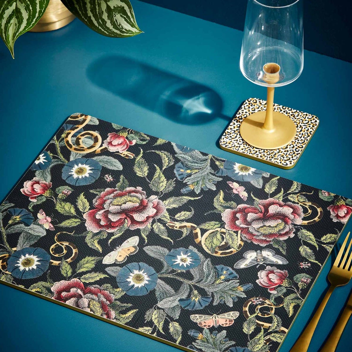 Creatures of Curiosity Floral Placemats