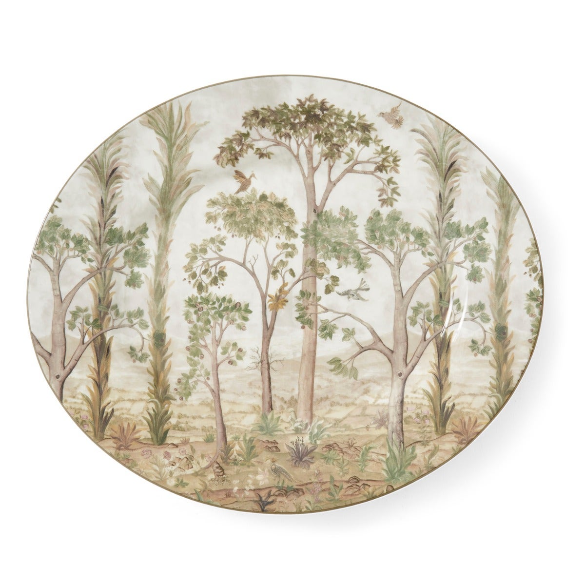 Tall Trees Oval Platter