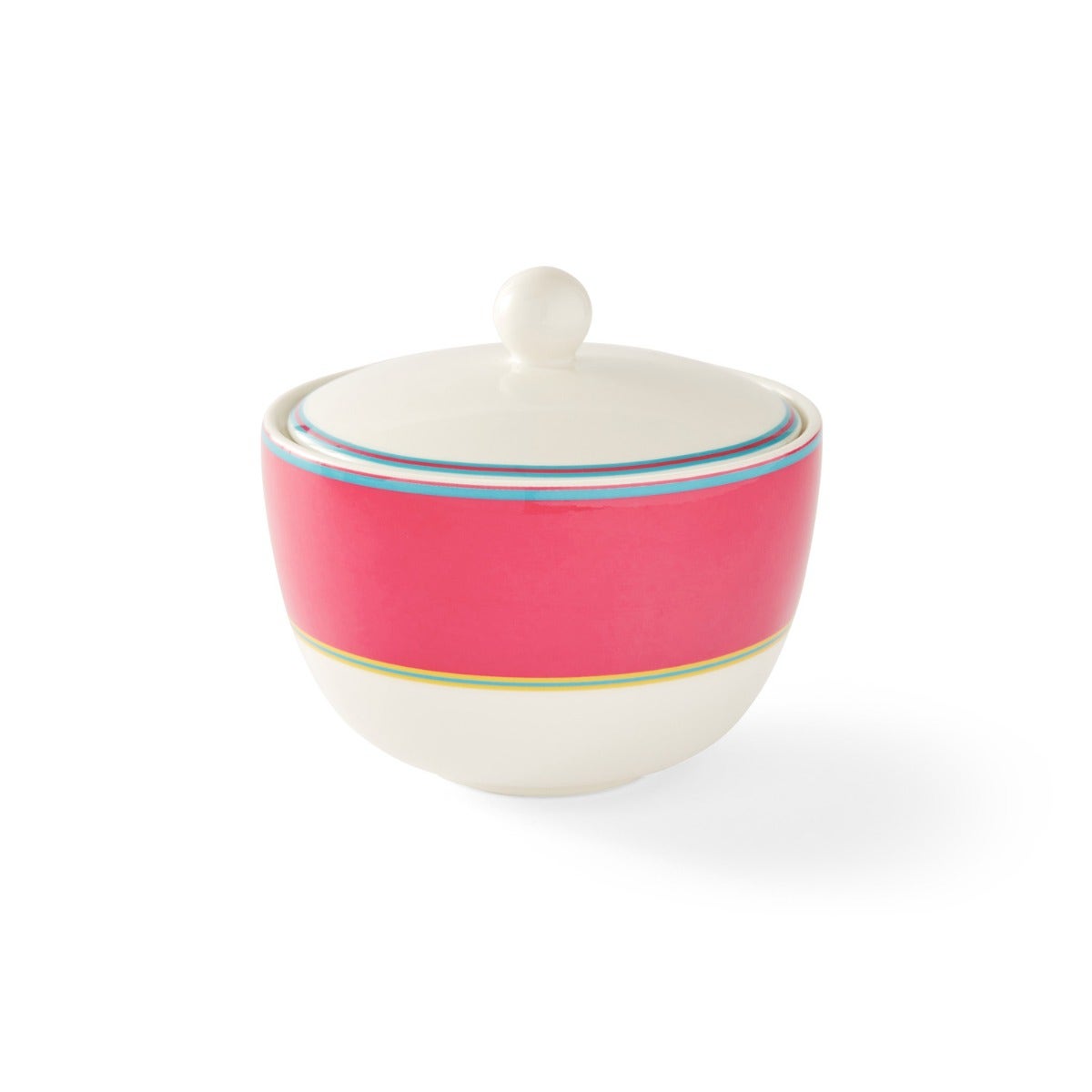 Kit Kemp Calypso Covered Sugar Bowl - Pink