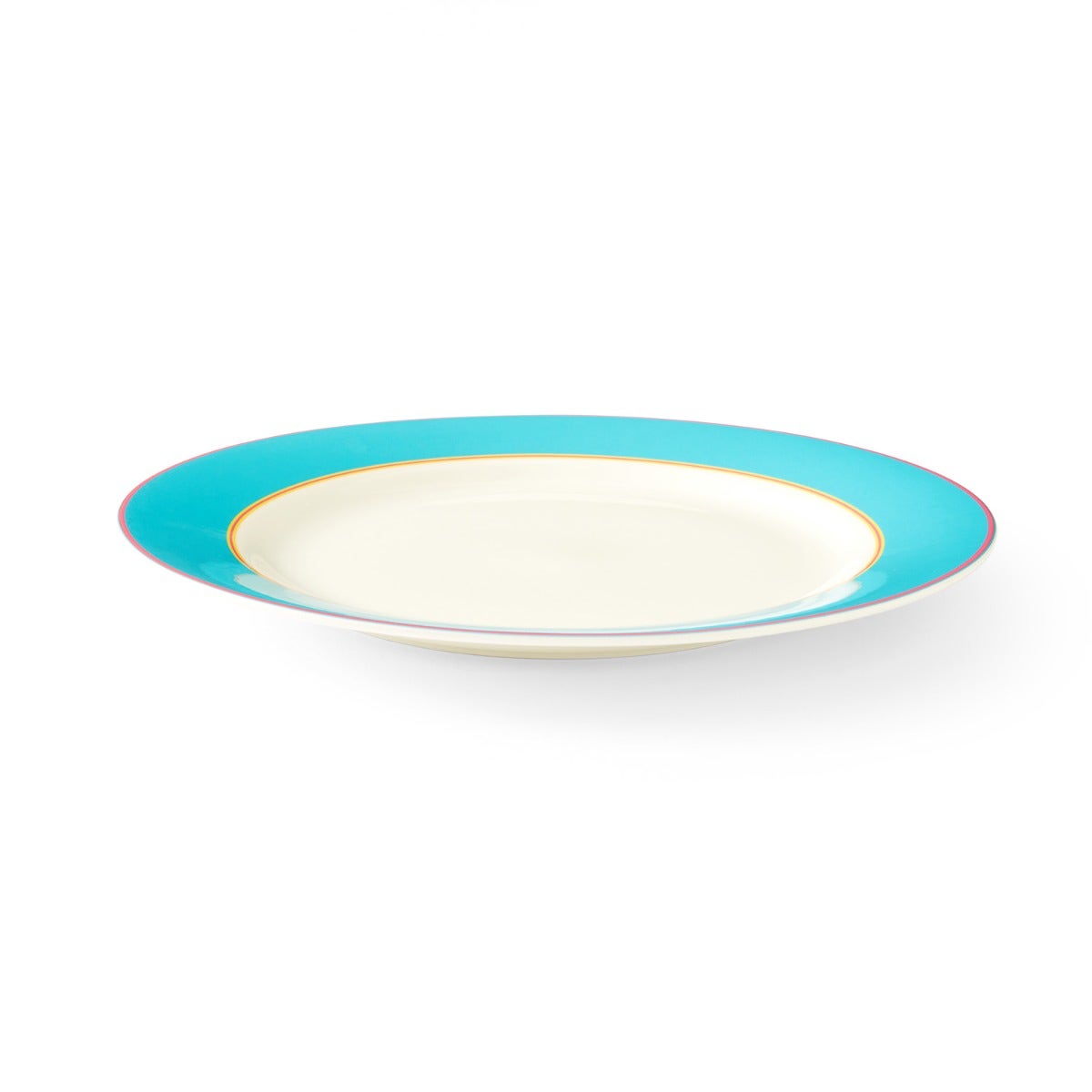 Kit Kemp Calypso 4 Turquoise  Dinner Plates 
