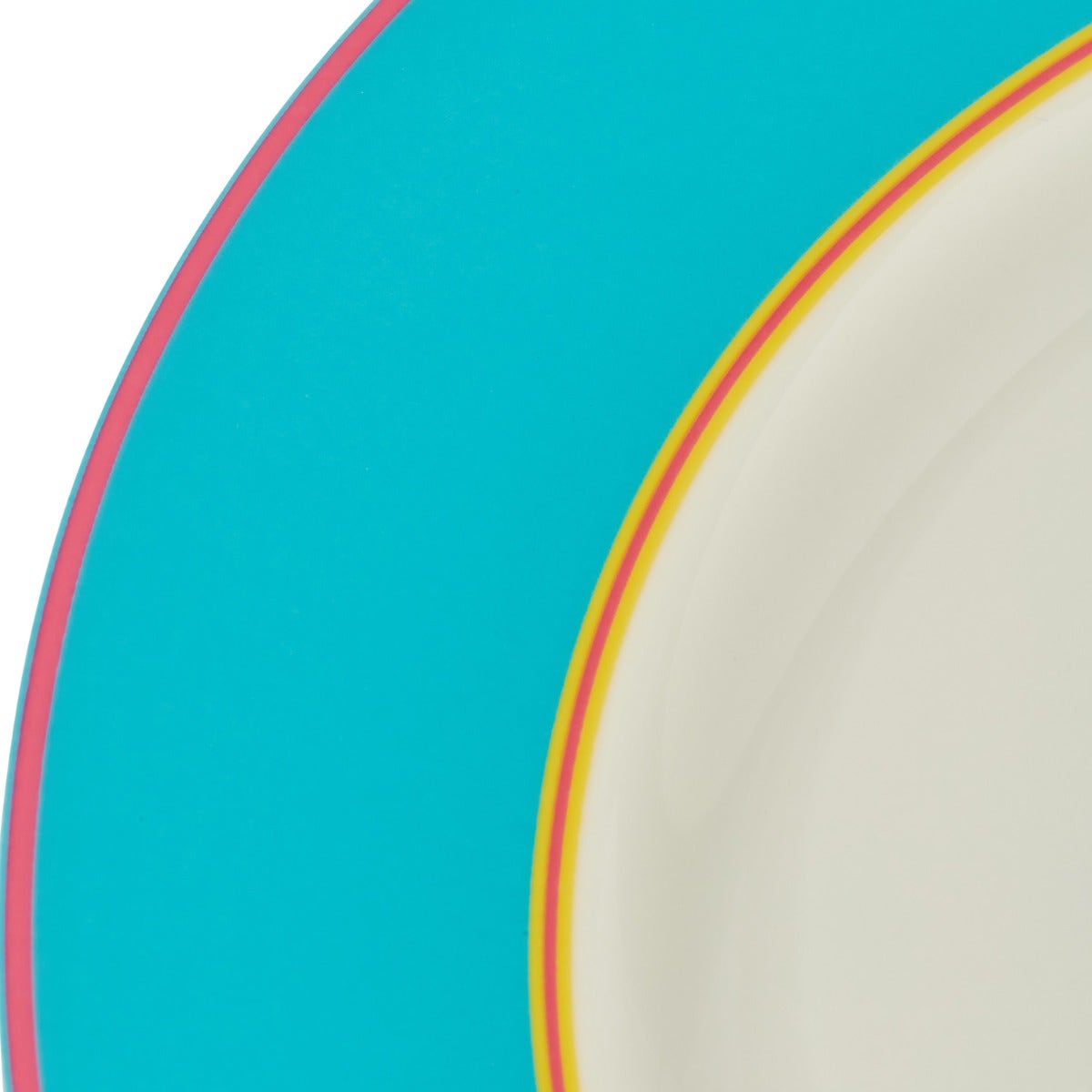 Kit Kemp Calypso 4 Turquoise  Dinner Plates 