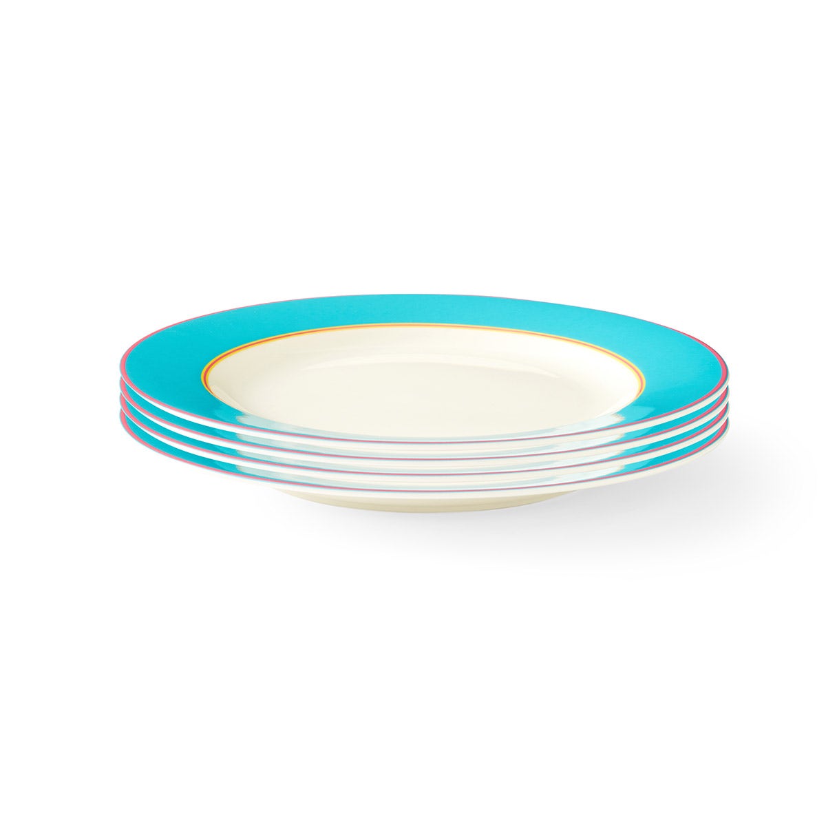 Kit Kemp Calypso 4 Turquoise Side Plates