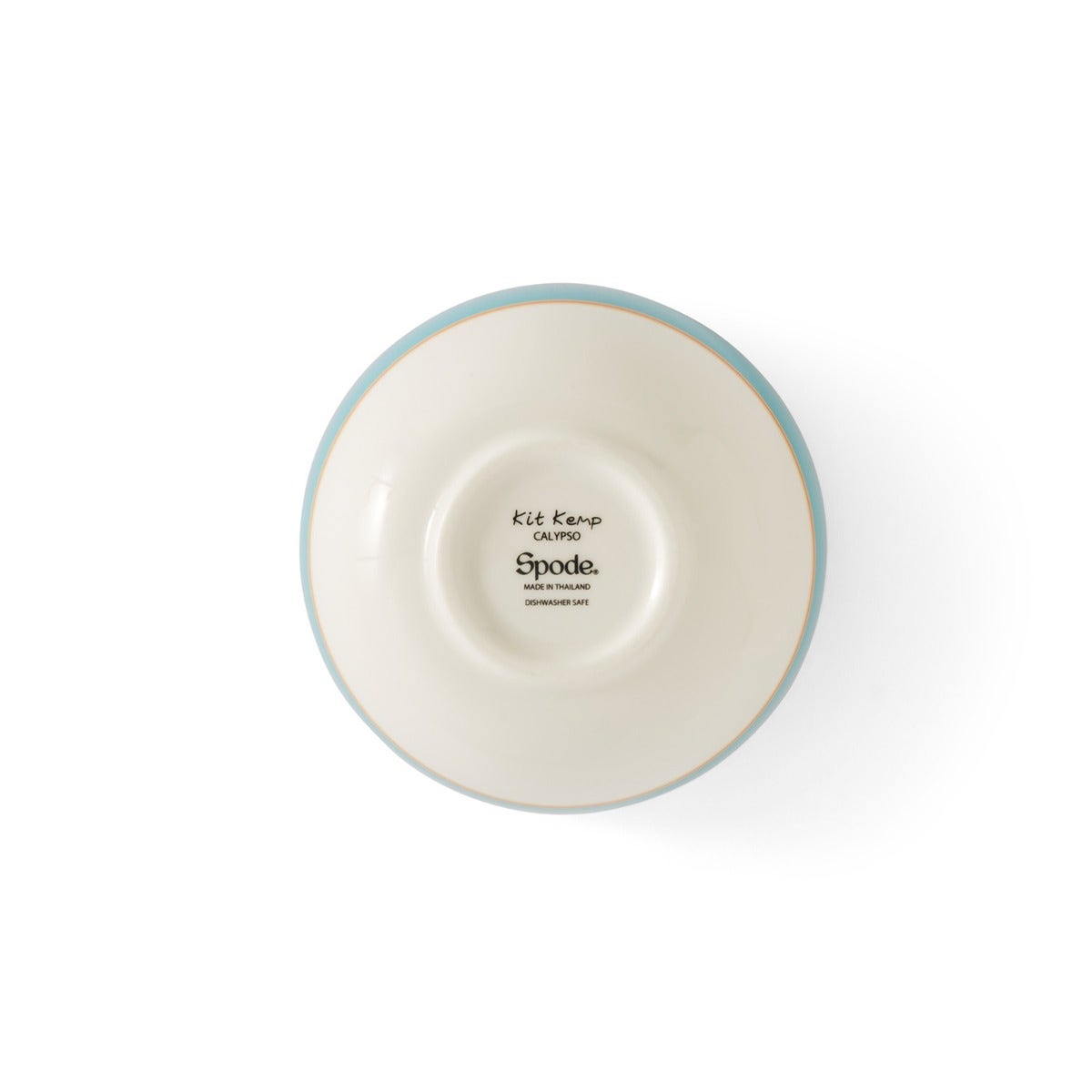 Kit Kemp Calypso Turquoise Covered Sugar Bowl