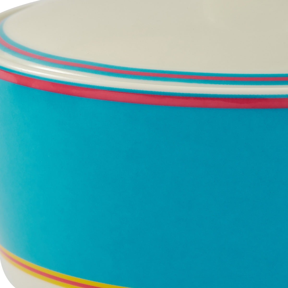Kit Kemp Calypso Turquoise Covered Sugar Bowl