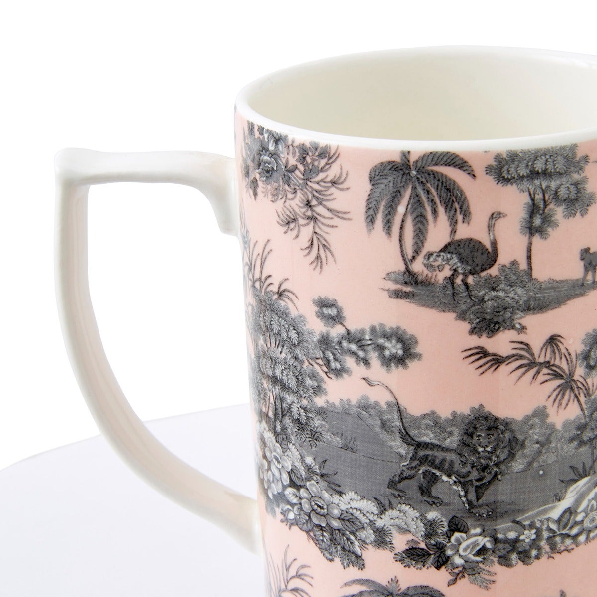 Zoological Gardens Mug, Pink