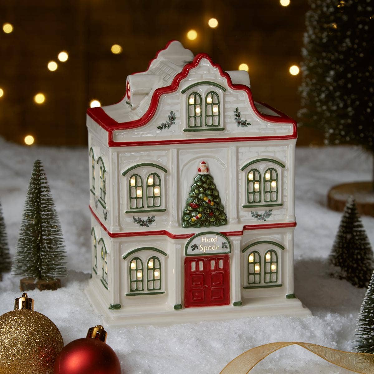 Christmas Tree LED Village Hotel