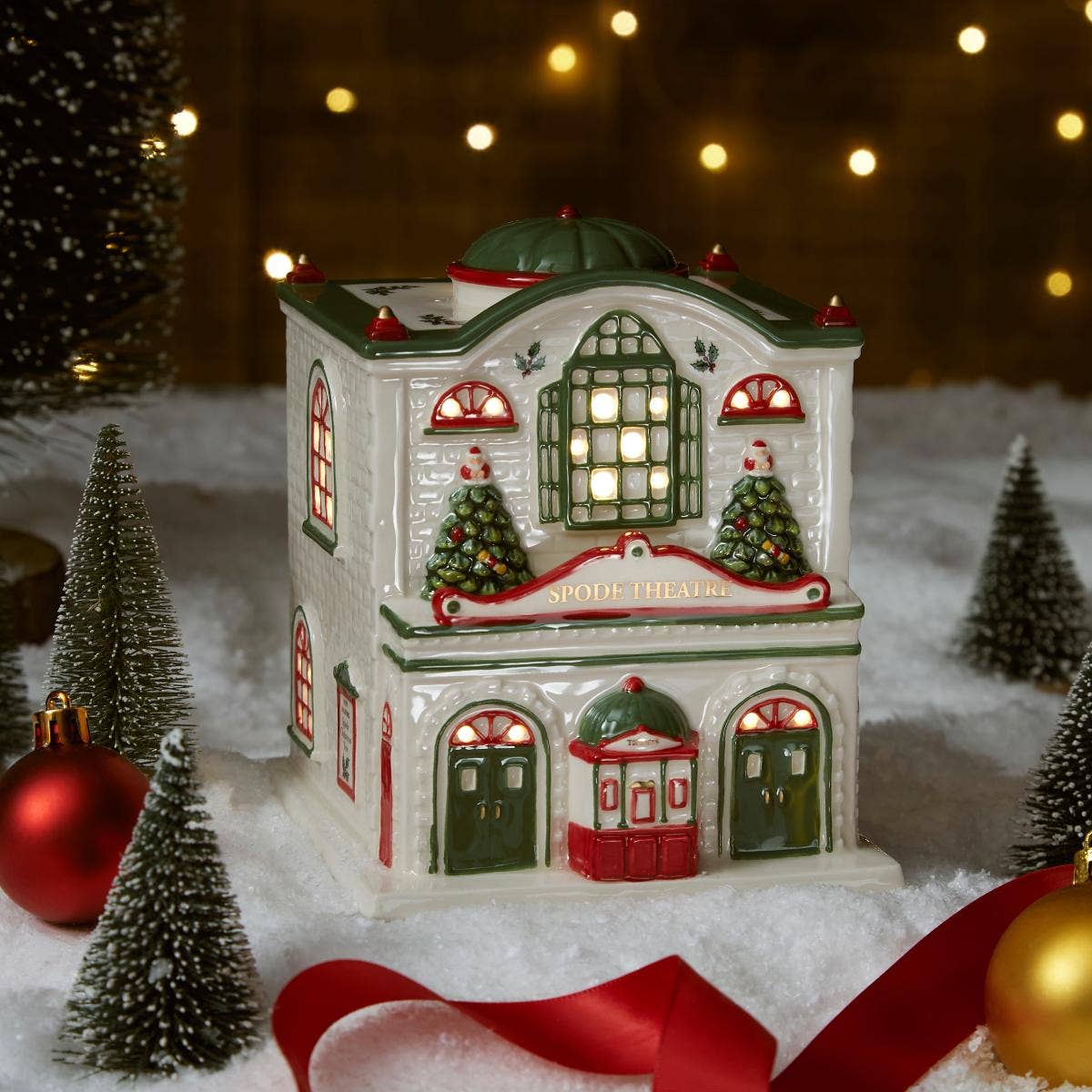 Christmas Tree LED Village Grand Theatre 