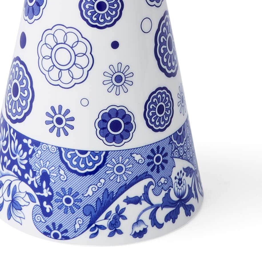 Blue Italian Medium Decorative Cone