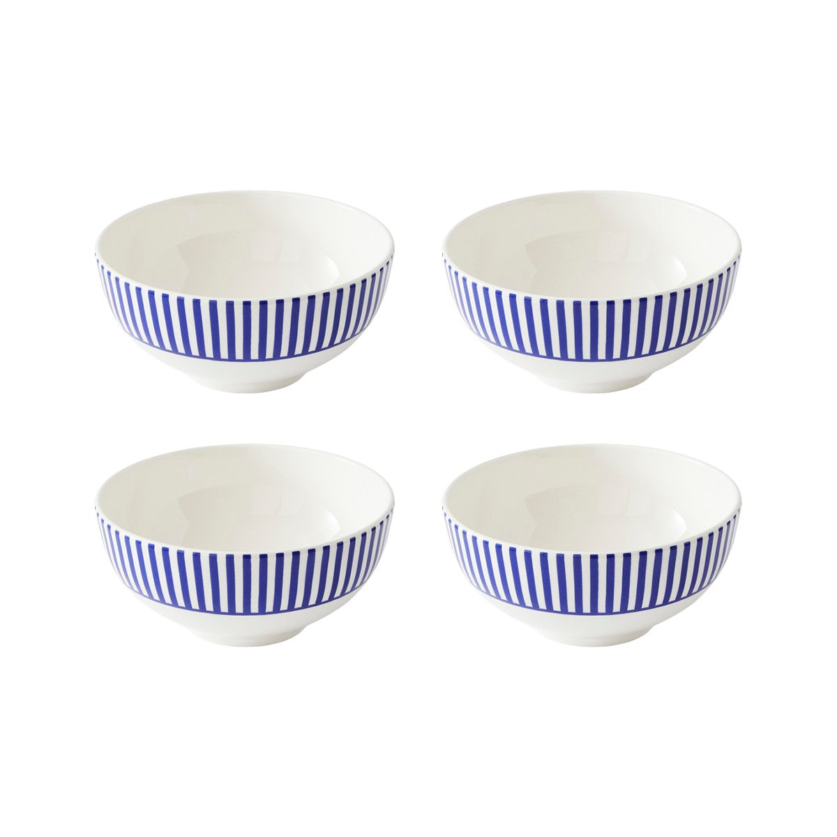 Steccato Set of 4 Rimless Bowls