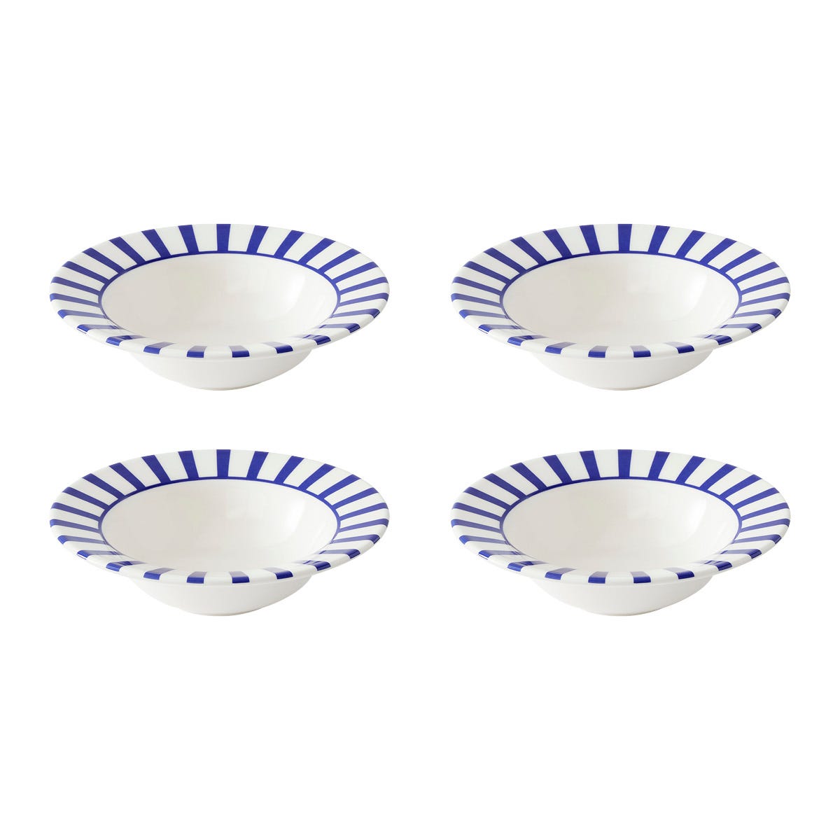 Steccato Set of 4 Cereal Bowls