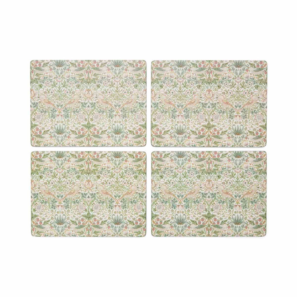 Strawberry Thief Large Placemats - Set of 4 