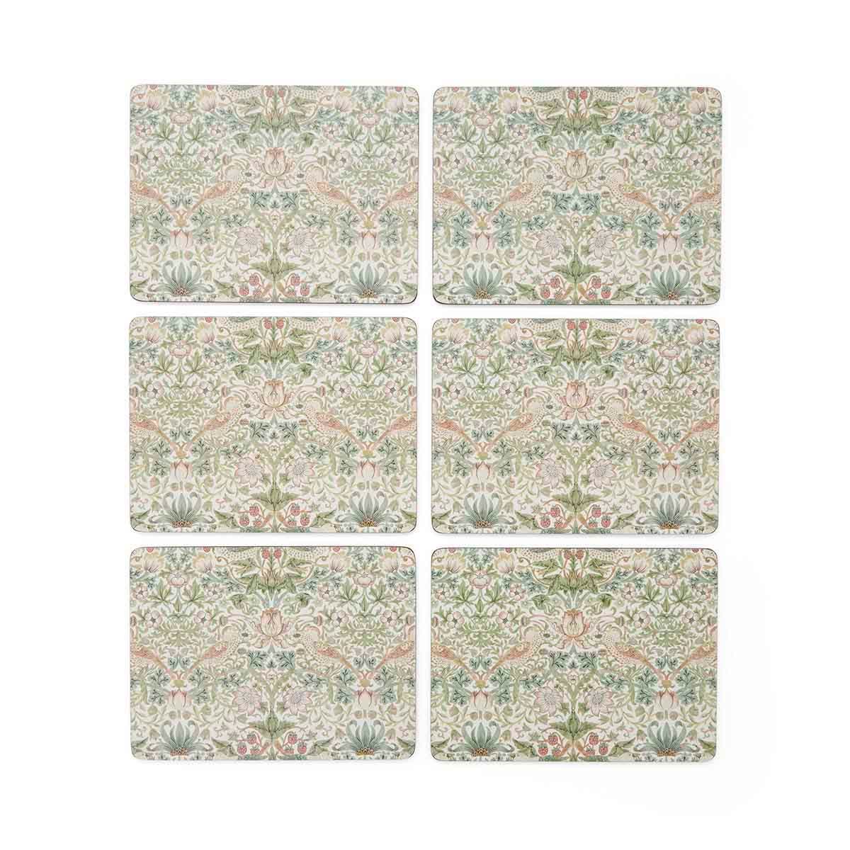 Strawberry Thief Placemats - Set of 6 