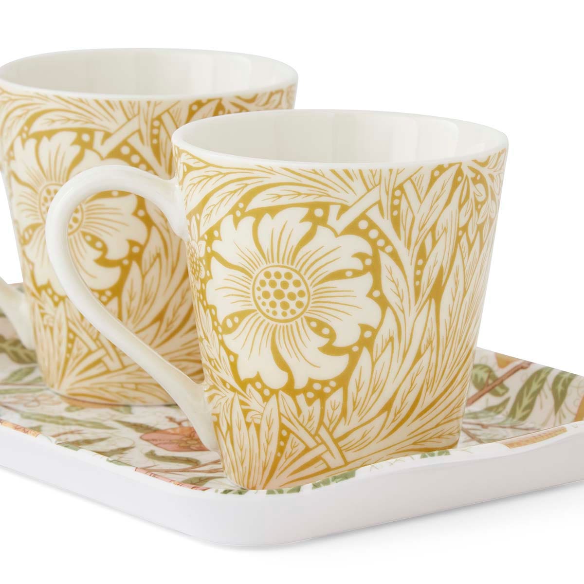 Morris & Co. Fruit & Marigold Mug & Tray Set