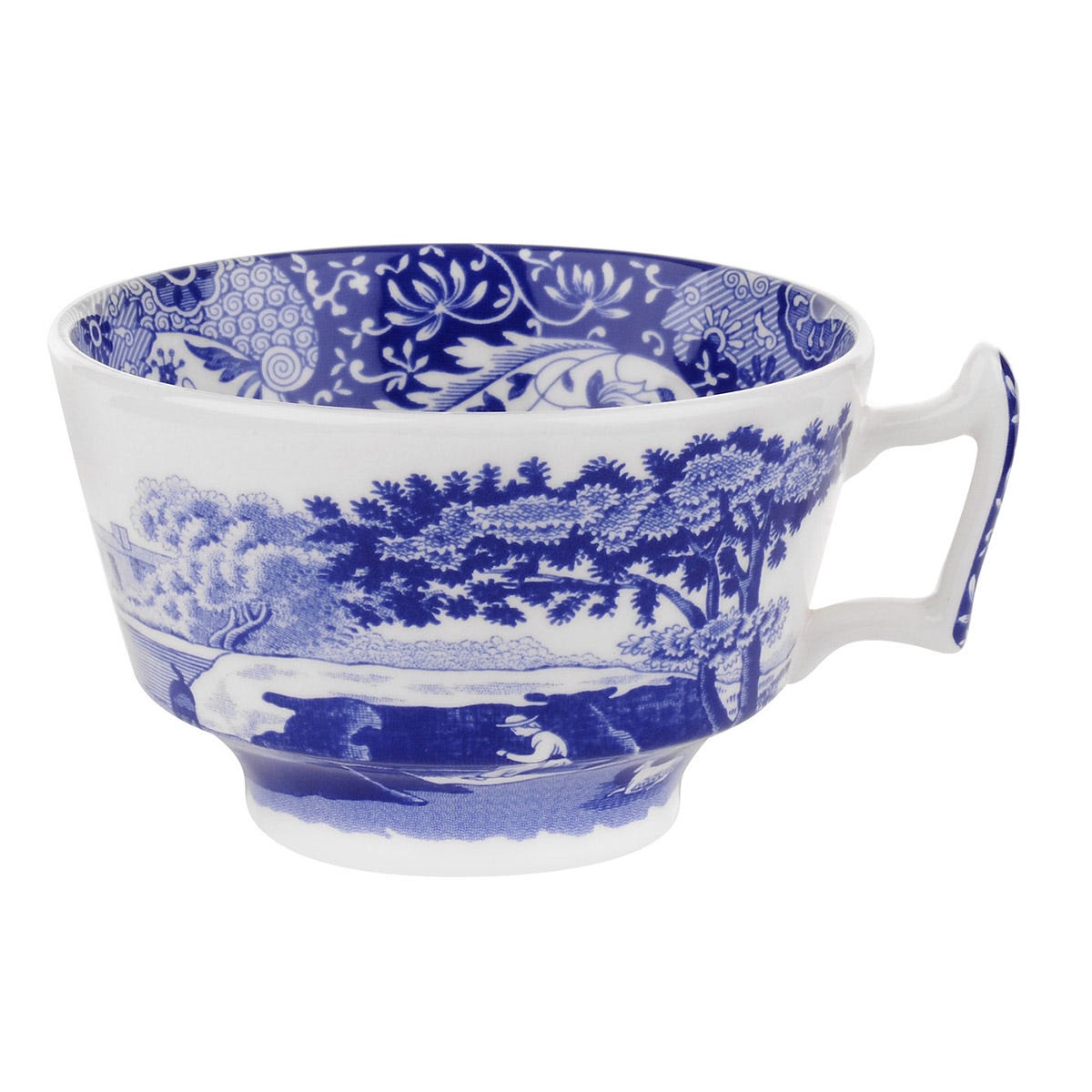 SPARE PART teacup ONLY Blue Italian