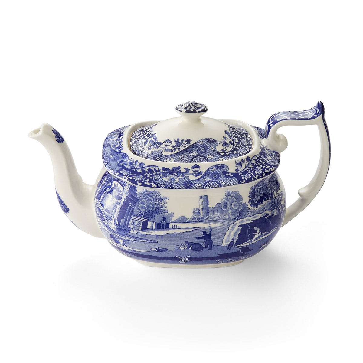 Blue Italian Teapot