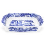 Blue Italian Rectangular Dish