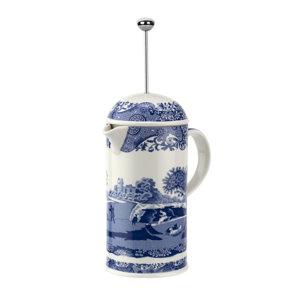 Blue Italian Cafetiere