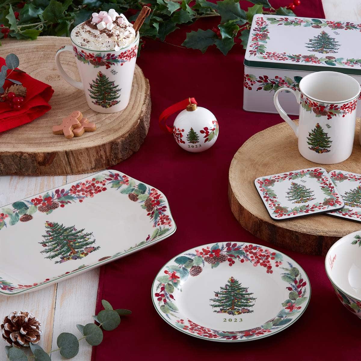 Christmas Tree 2023 Annual Mug & Spoon Set