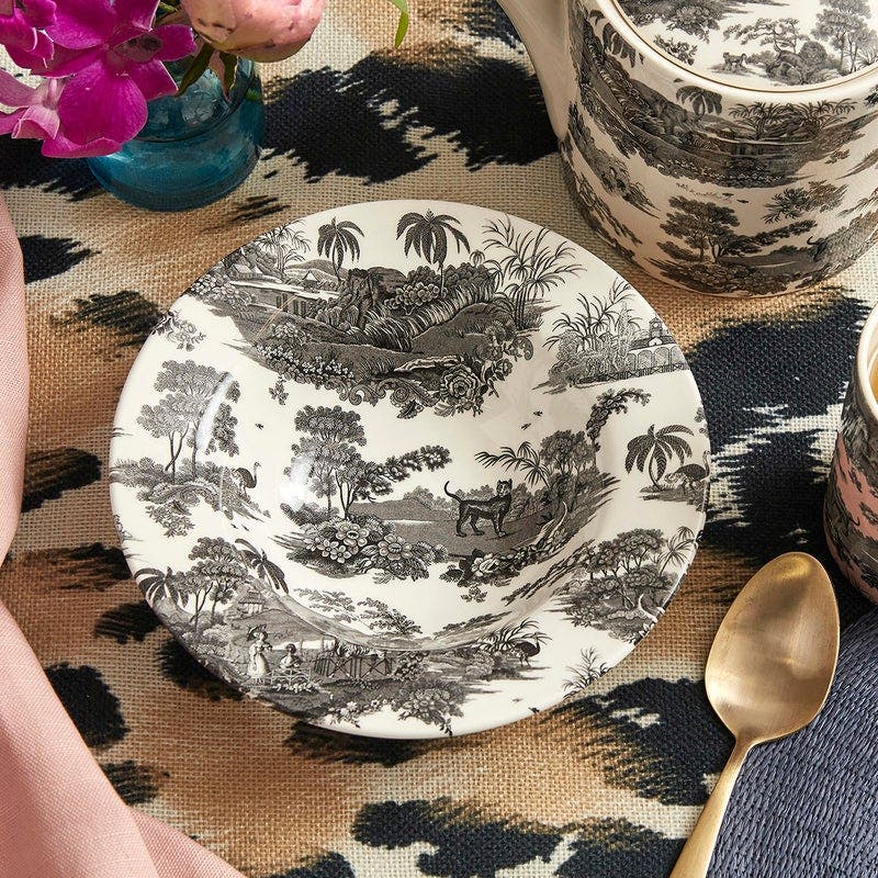 Zoological Gardens Set of 4 Cereal Bowls