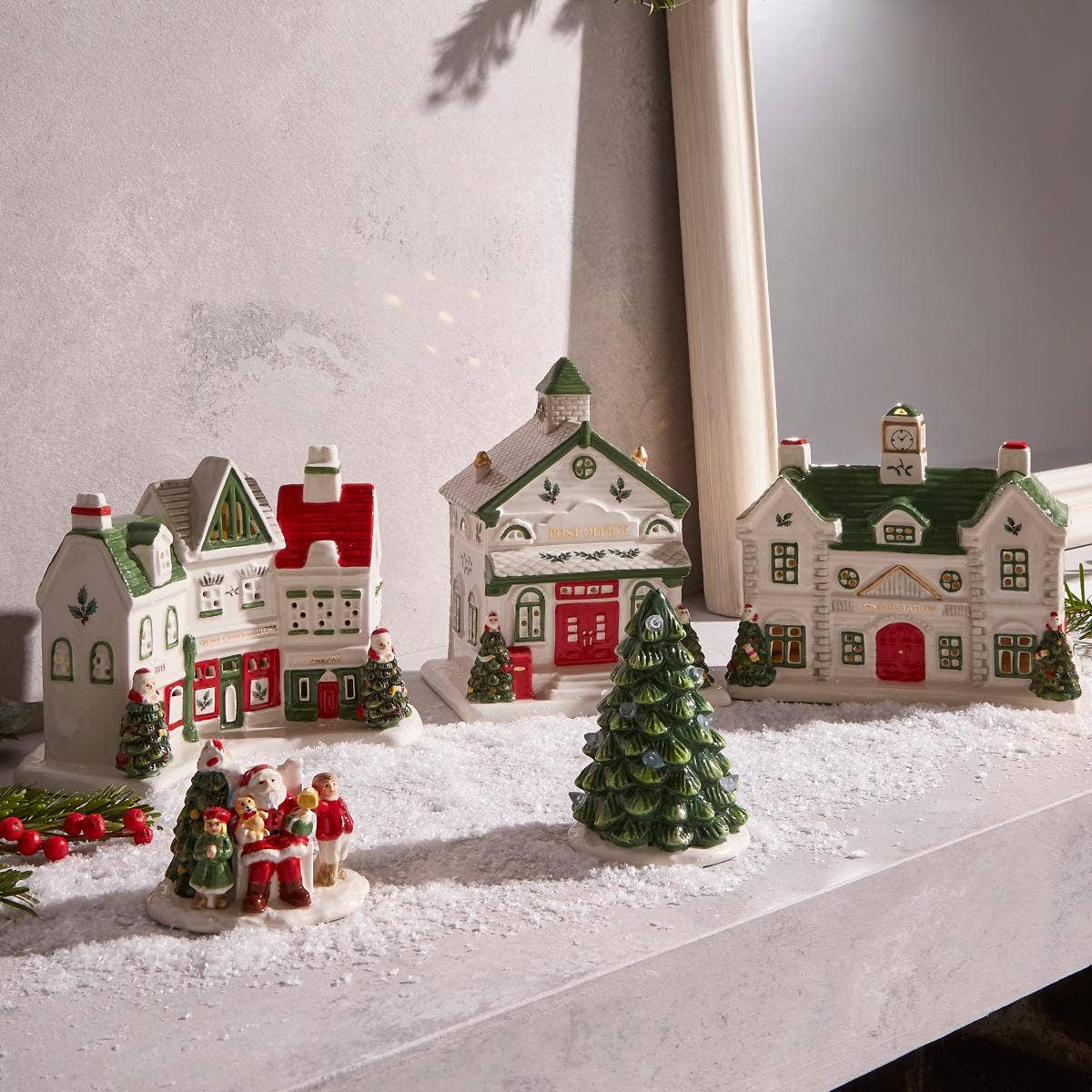  Christmas Tree LED Village Centrepiece