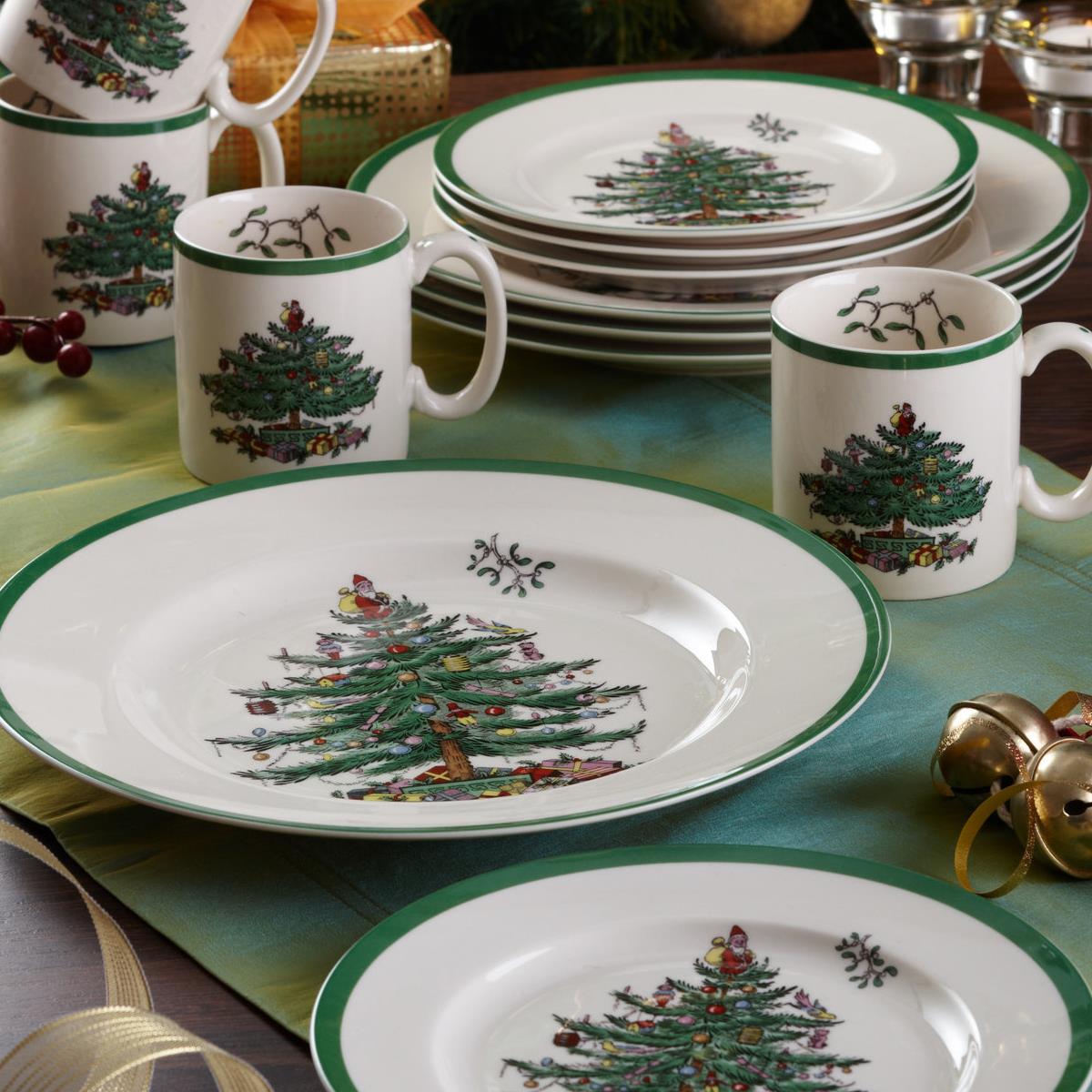 Spode Christmas Tree 15 Inch Rectangular Platter