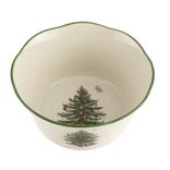 Spode Christmas Tree 6 Inch Flare Scalloped Bowl